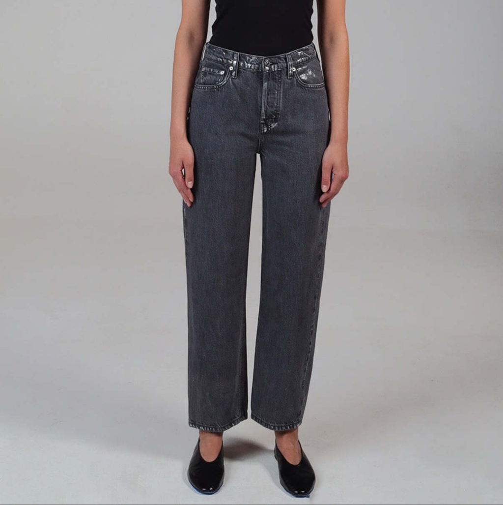 Nwt Etica Tyler High Rise Vintage Straight Icicle Size 29